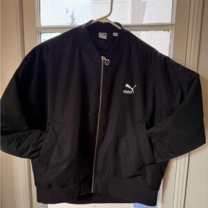 Puma Black Bomber Jacket for Women
